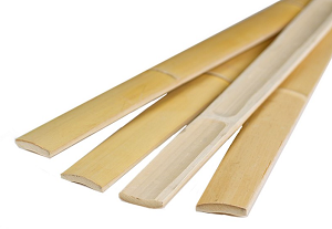 Bamboo Slats 1.75 Inch x .25 Inch x 6 Feet - 25pk